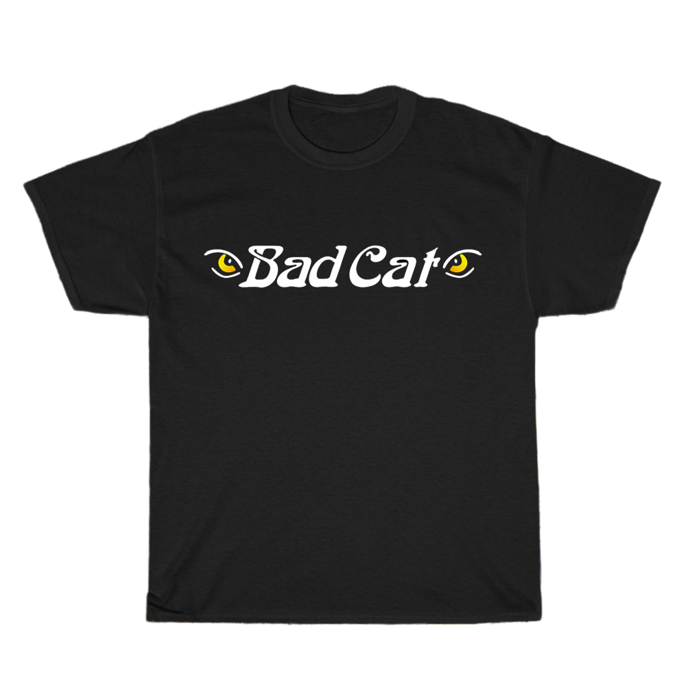 BadCat Guitar Amplifiers Logo Men's Unisex T Shirt S to 3XL