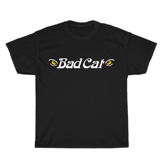 BadCat Guitar Amplifiers Logo Men's Unisex T Shirt S to 3XL