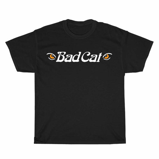 Bad Cat Amplifiers logo Men's Unisex T Shirt Size S to 3XL