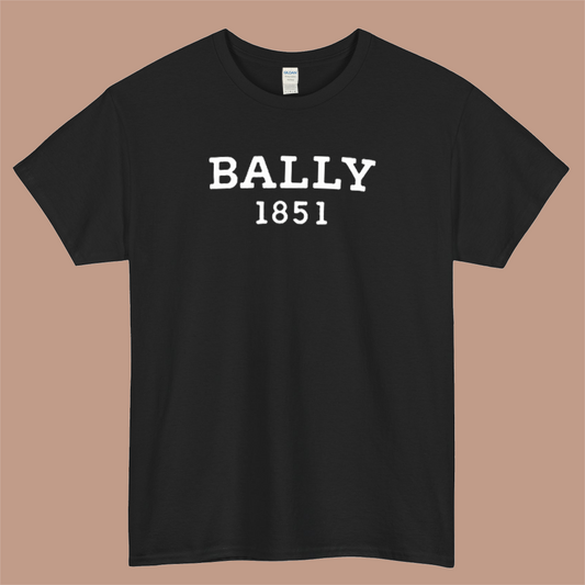 Bally 1851 Logo Mens Unisex Short Sleeve T-Shirt Size S-3XL - P