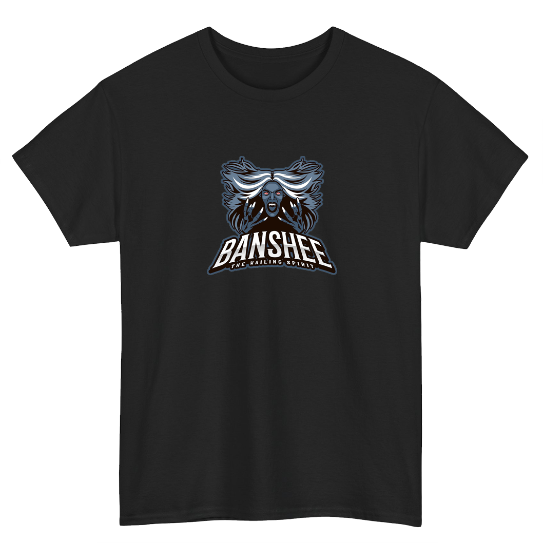 Banshee Logo Mens Unisex Short Sleeve T-Shirt Size S-3XL - P
