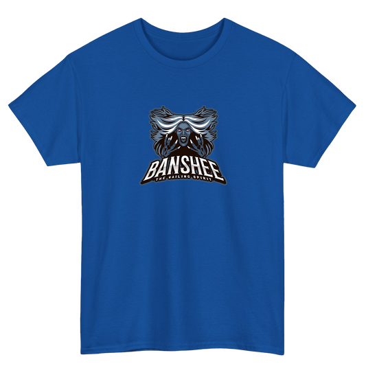 Banshee blue navy Logo Mens Unisex Short Sleeve T-Shirt Size S-3XL -P