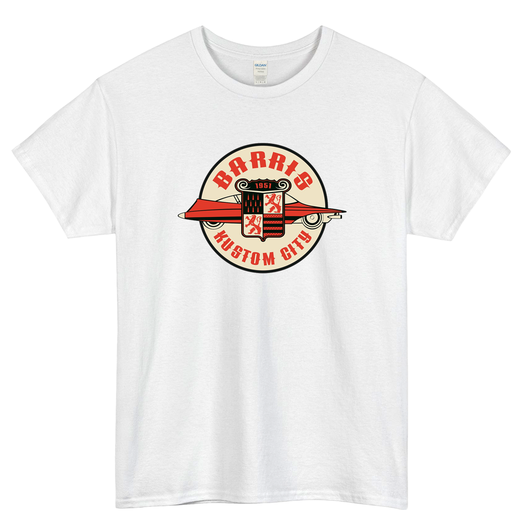 Barris Kustom City Mens Unisex Short Sleeve T-Shirt Size S-3XL - P
