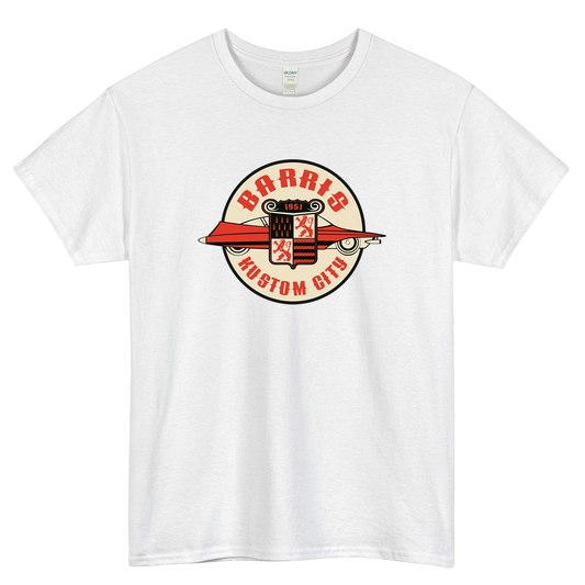Barris Kustom City Mens Unisex Short Sleeve T-Shirt Size S-3XL - P