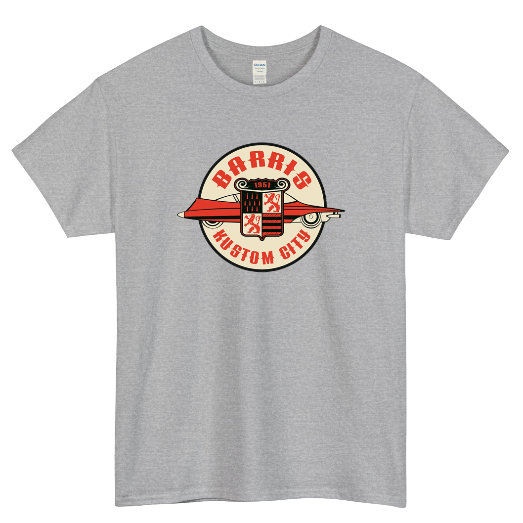 Barris Kustom City Mens Unisex Short Sleeve T-Shirt Size S-3XL - P