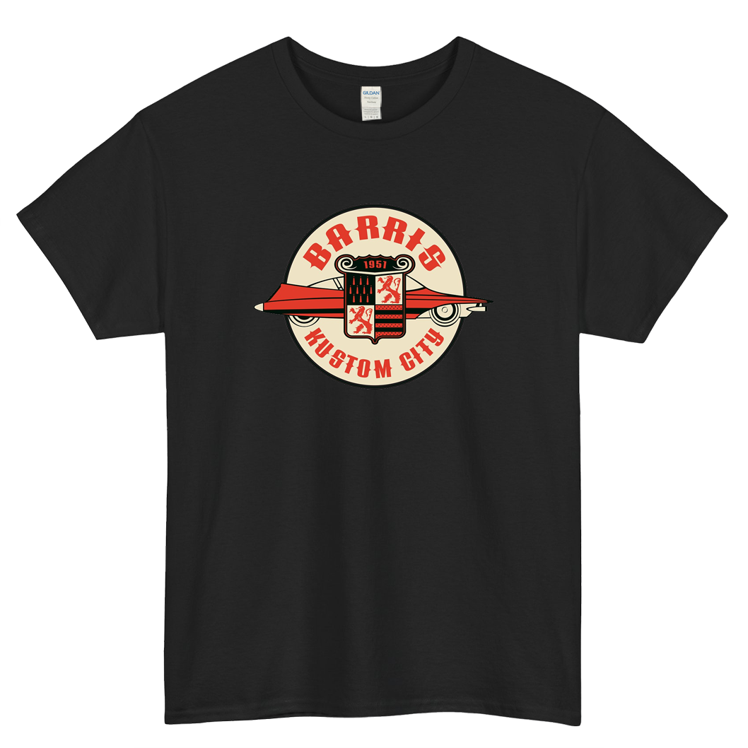 Barris Kustom City Mens Unisex Short Sleeve T-Shirt Size S-3XL - P