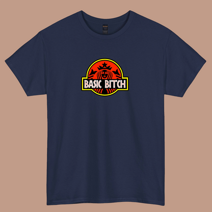Basic Bitch Retro Movie Coffee Logo short sleeve t shirt S-3XL-p