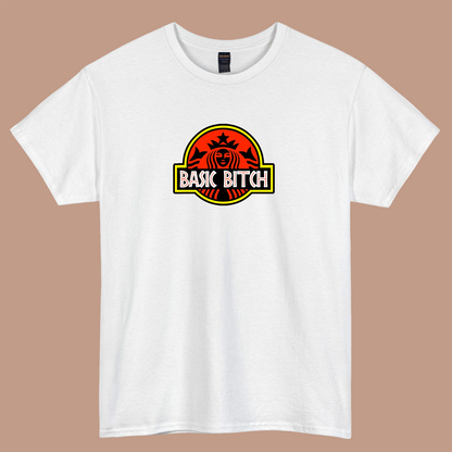 Basic Bitch Retro Movie Coffee Logo short sleeve t shirt S-3XL-p