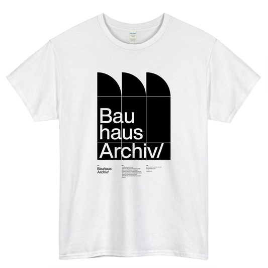 Bauhaus Archiv Mens Unisex Short Sleeve T-Shirt Size S-3XL - P