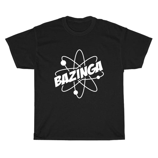 Bazinga Logo Men's Unisex T Shirt Size S to 3XL