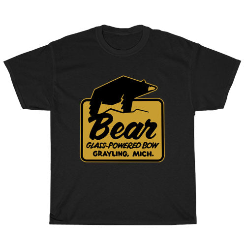 Bear Archery Logo Unisex Men's T Shirt Size S to 3XL