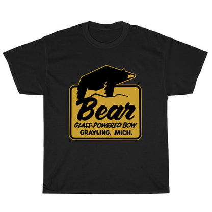 Bear Archery Logo Unisex Men's T Shirt Size S to 3XL