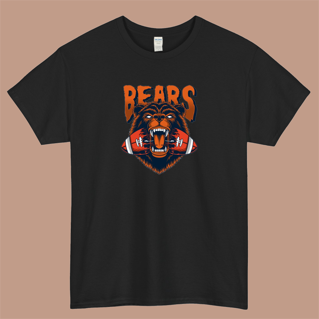 Bears Logo Mens Unisex Short Sleeve T-Shirt Size S-3XL - P