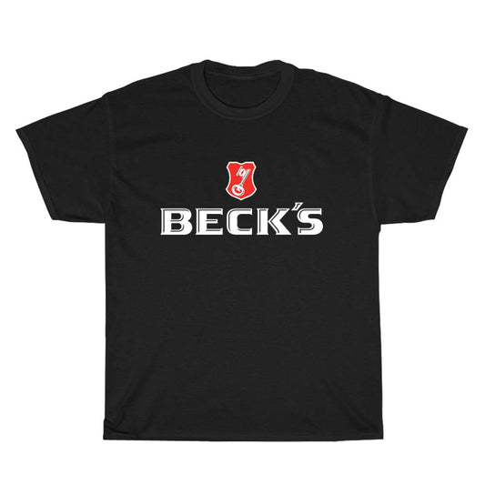 Beck's Logo Men's Unisex T Shirt Size S to 3XL