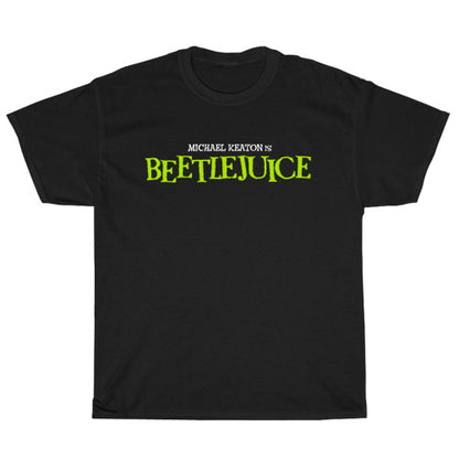 Beetlejuice Horror Movie Logo Unisex Men's T Shirt Size S to 3XL