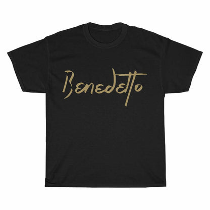 Benedetto Guitars Amplifiers Logo Men's Unisex T Shirt Size S to 3XL