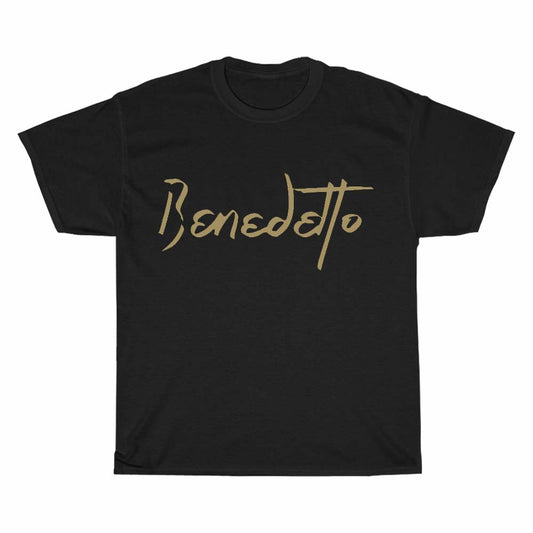 Benedetto Guitars Amplifiers Logo Men's Unisex T Shirt Size S to 3XL