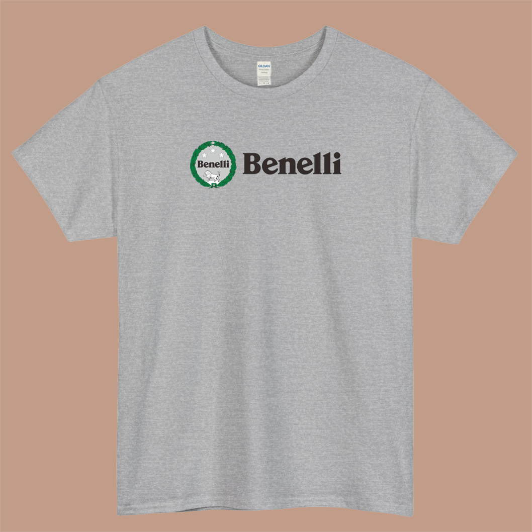 Benelli Lion Logo Mens Unisex Short Sleeve T-Shirt Size S-3XL - P