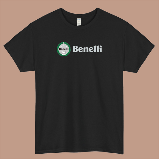 Benelli Lion Logo Mens Unisex Short Sleeve T-Shirt Size S-3XL - P