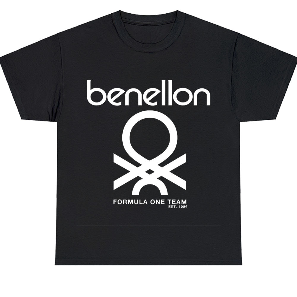Benetton Formula logo Men's Unisex T Shirt Size S to 3XL