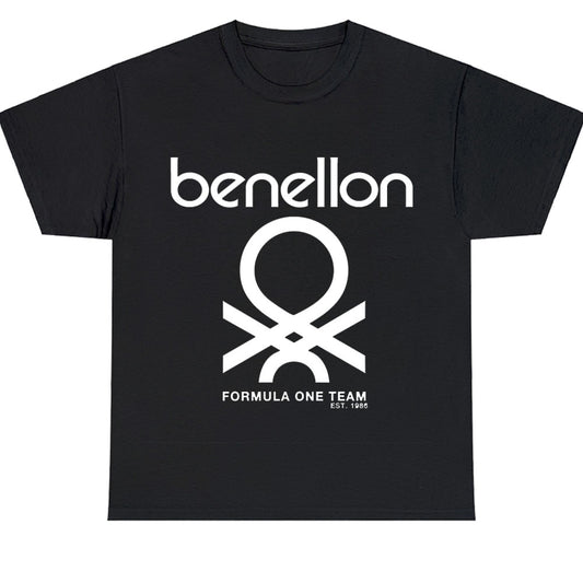 Benetton Formula logo Men's Unisex T Shirt Size S to 3XL