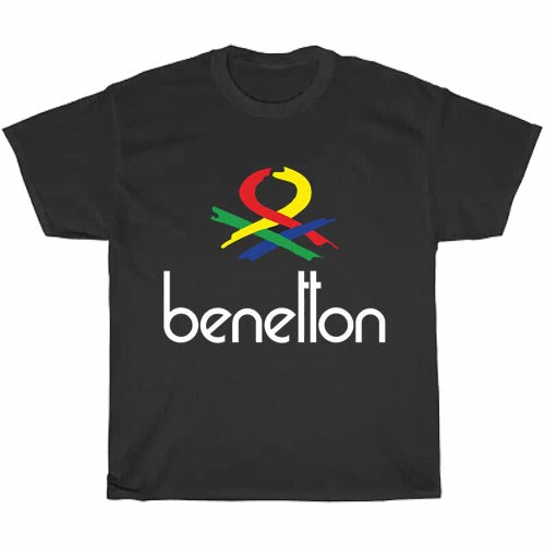 Benetton Racing Logo Men's Unisex T Shirt Size S to 3XL