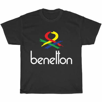 Benetton Racing Logo Men's Unisex T Shirt Size S to 3XL