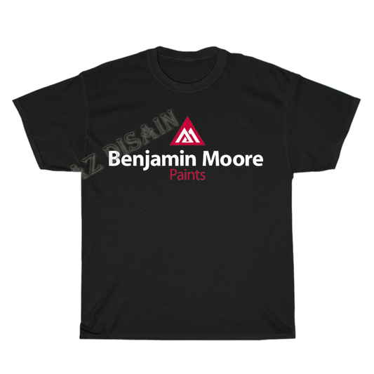 Benjamin Moore Paints Logo Men's Unisex T Shirt Size S to 3XL