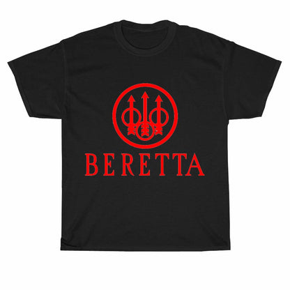 Beretta Firearms Pistol Rifle Logo Men's Unisex T Shirt Size S to 3XL