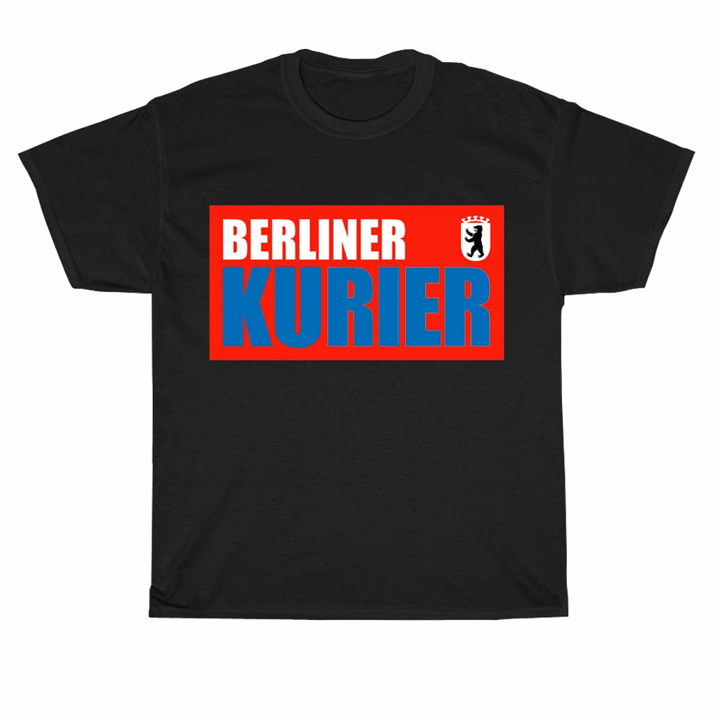 Berliner Kurier Logo Unisex Men's T Shirt Size S to 3XL