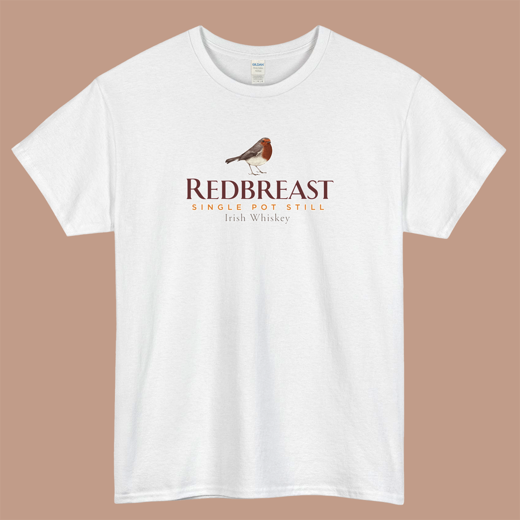 Best Of Redbreast Irish Whisky Logo Mens Unisex Short Sleeve T-Shirt Size S-3XL - P