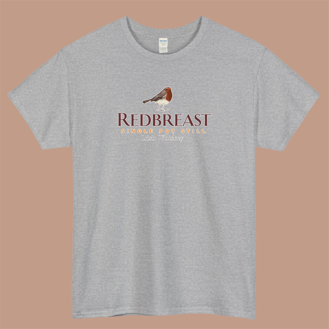 Best Of Redbreast Irish Whisky Logo Mens Unisex Short Sleeve T-Shirt Size S-3XL - P