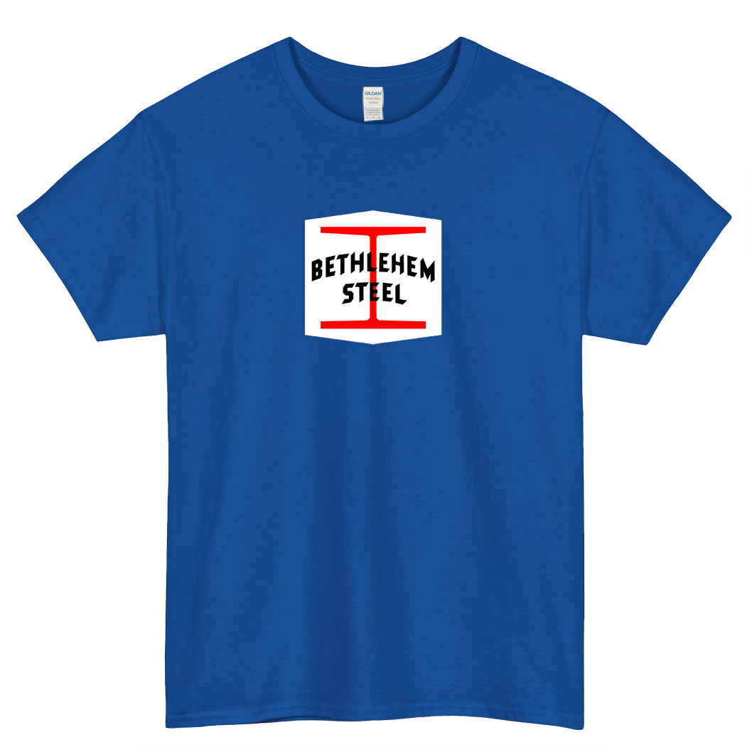 Bethlehem Steel Corporation Logo SHORT SLEEVE T SHIRT -P