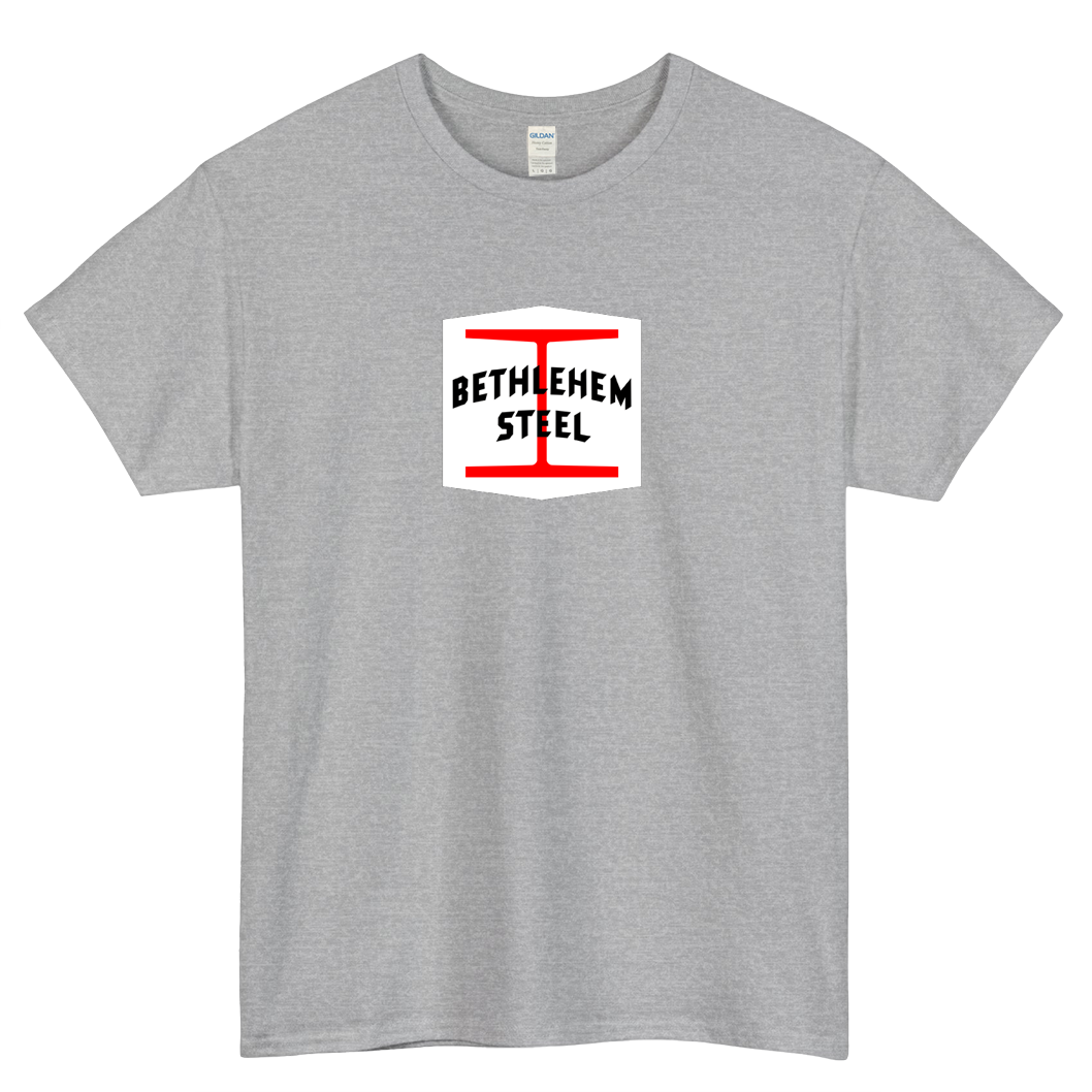 Bethlehem Steel Corporation Logo SHORT SLEEVE T SHIRT -P