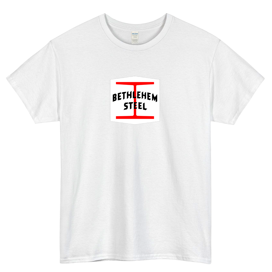 Bethlehem Steel Corporation Logo SHORT SLEEVE T SHIRT -P