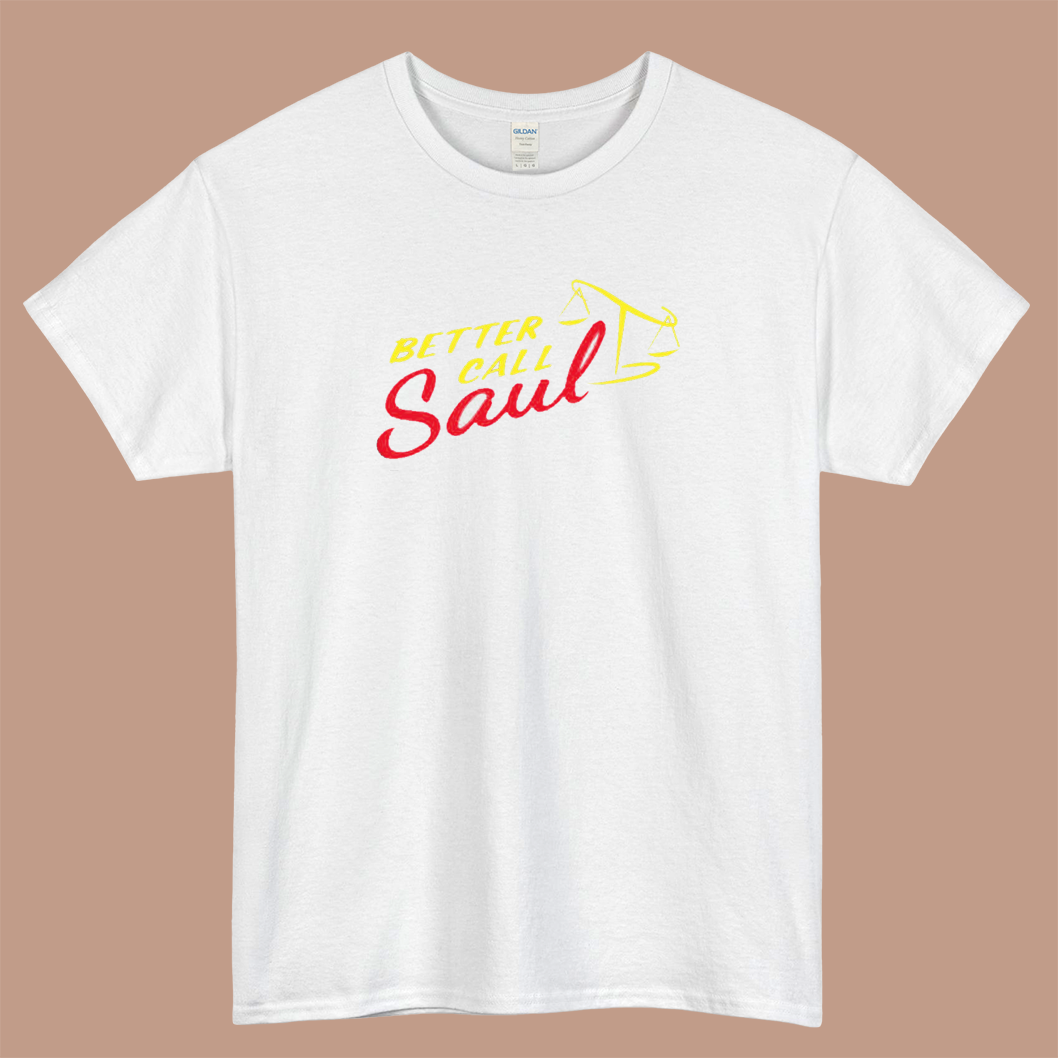 Better Call Saul Logo Mens Unisex Short Sleeve T-Shirt Size S-3XL - P