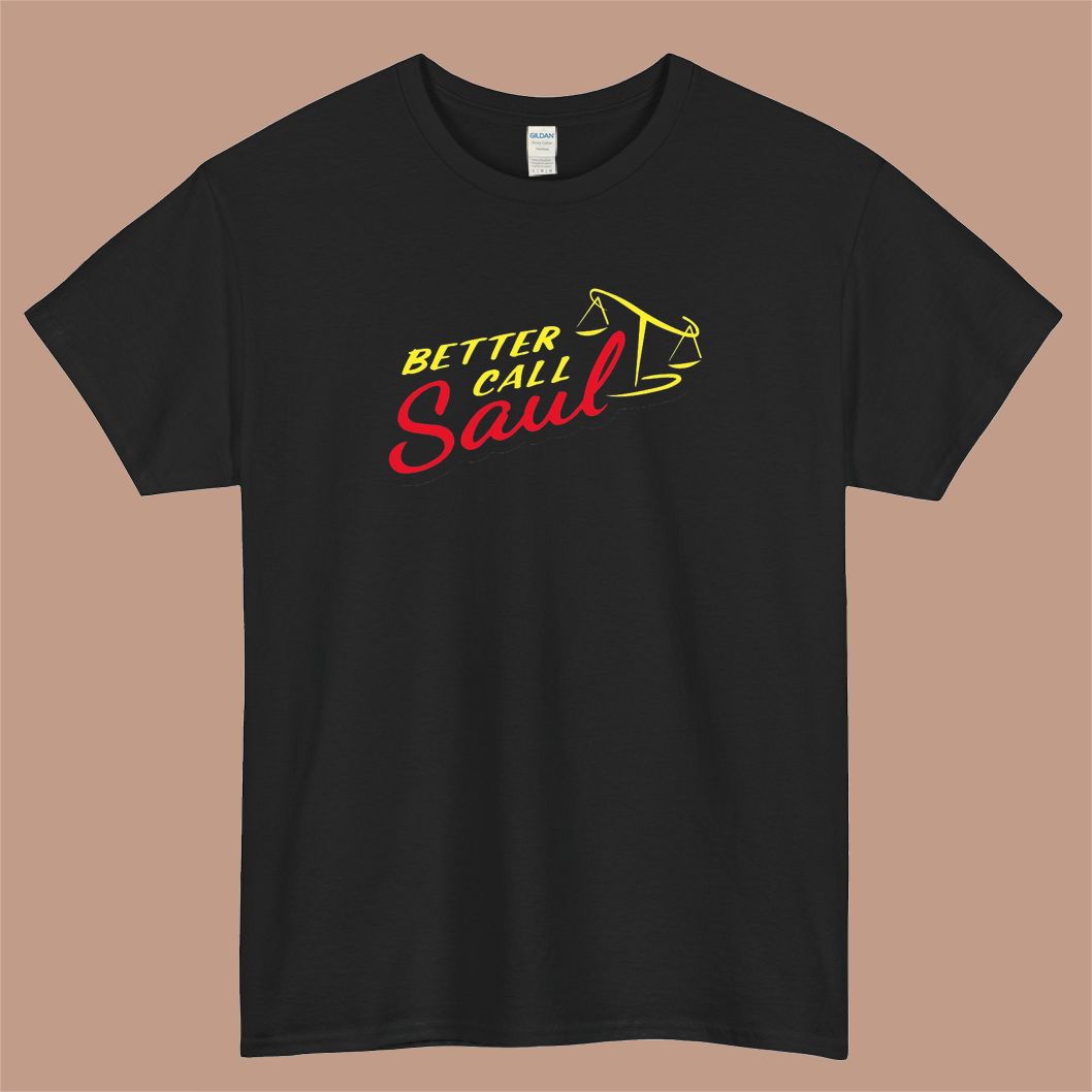 Better Call Saul Logo Mens Unisex Short Sleeve T-Shirt Size S-3XL - P