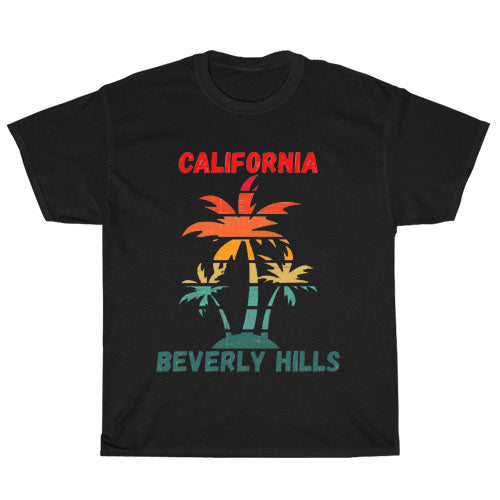 New Shirt Logo Beverly Hills California Unisex T Shirt S - 3XL