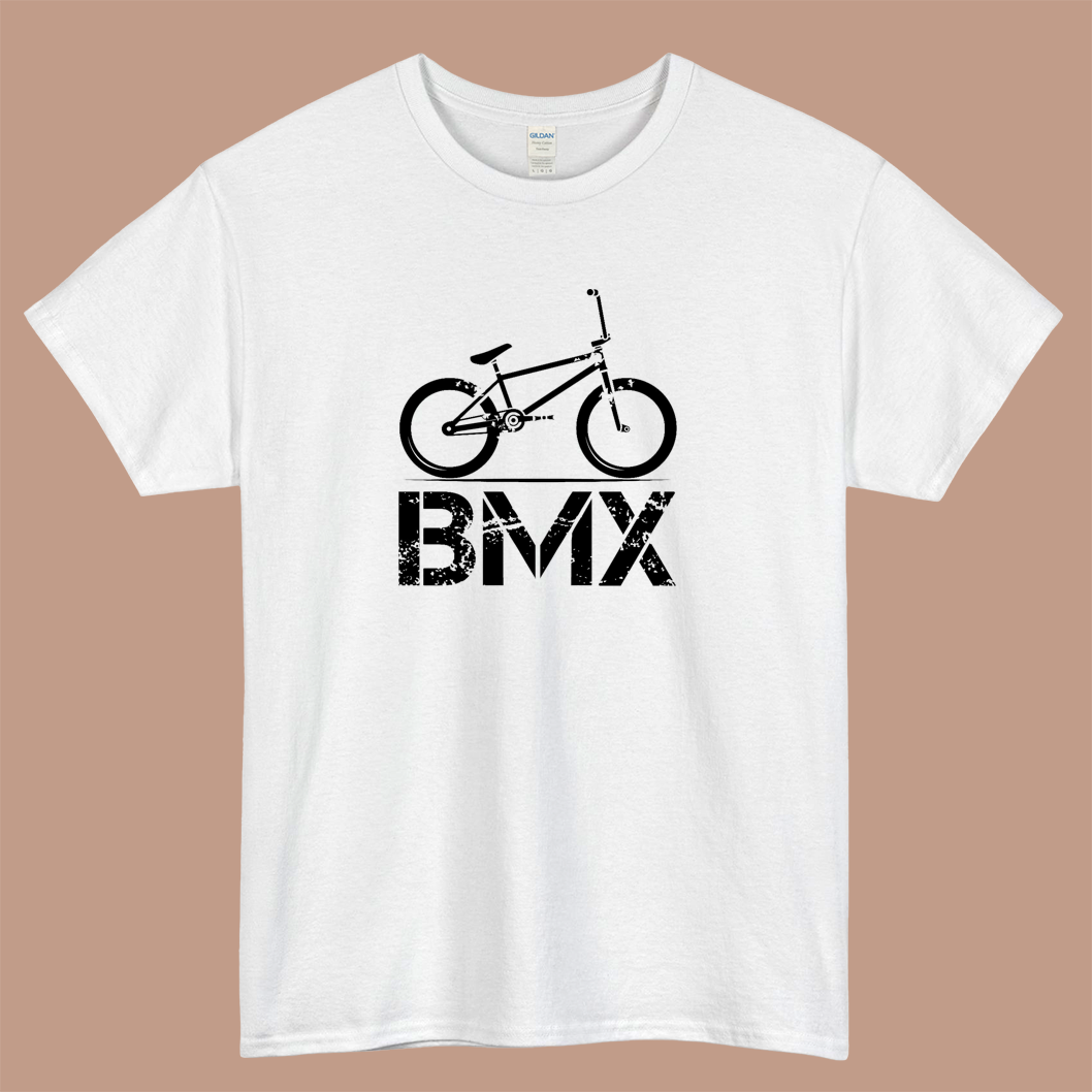 Bikes BMX Logo Mens Unisex Short Sleeve T-Shirt Size S-3XL - P