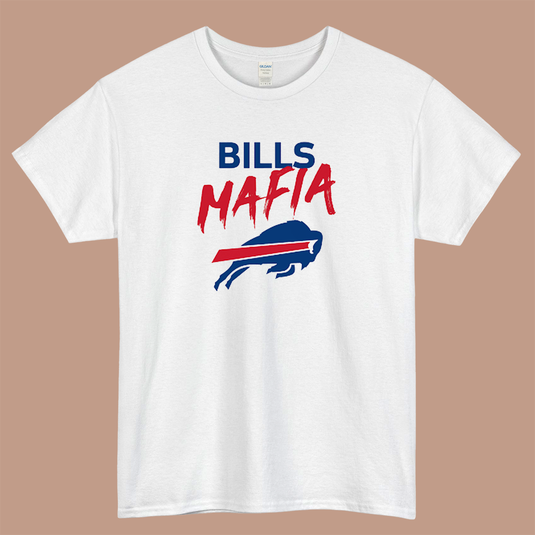 Bills Mafia Logo Mens Unisex Short Sleeve T-Shirt Size S-3XL - P