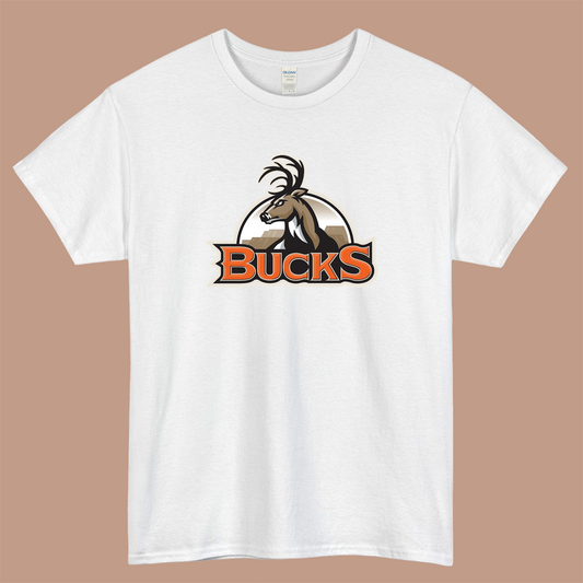 Bismarck Bucks Classic Logo Mens Unisex Short Sleeve T-Shirt Size S-3XL - P