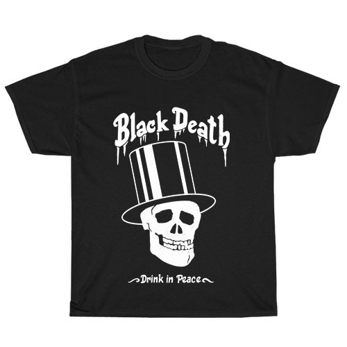 Black Death Vodka Logo Men's Unisex T Shirt Size S to 3XL
