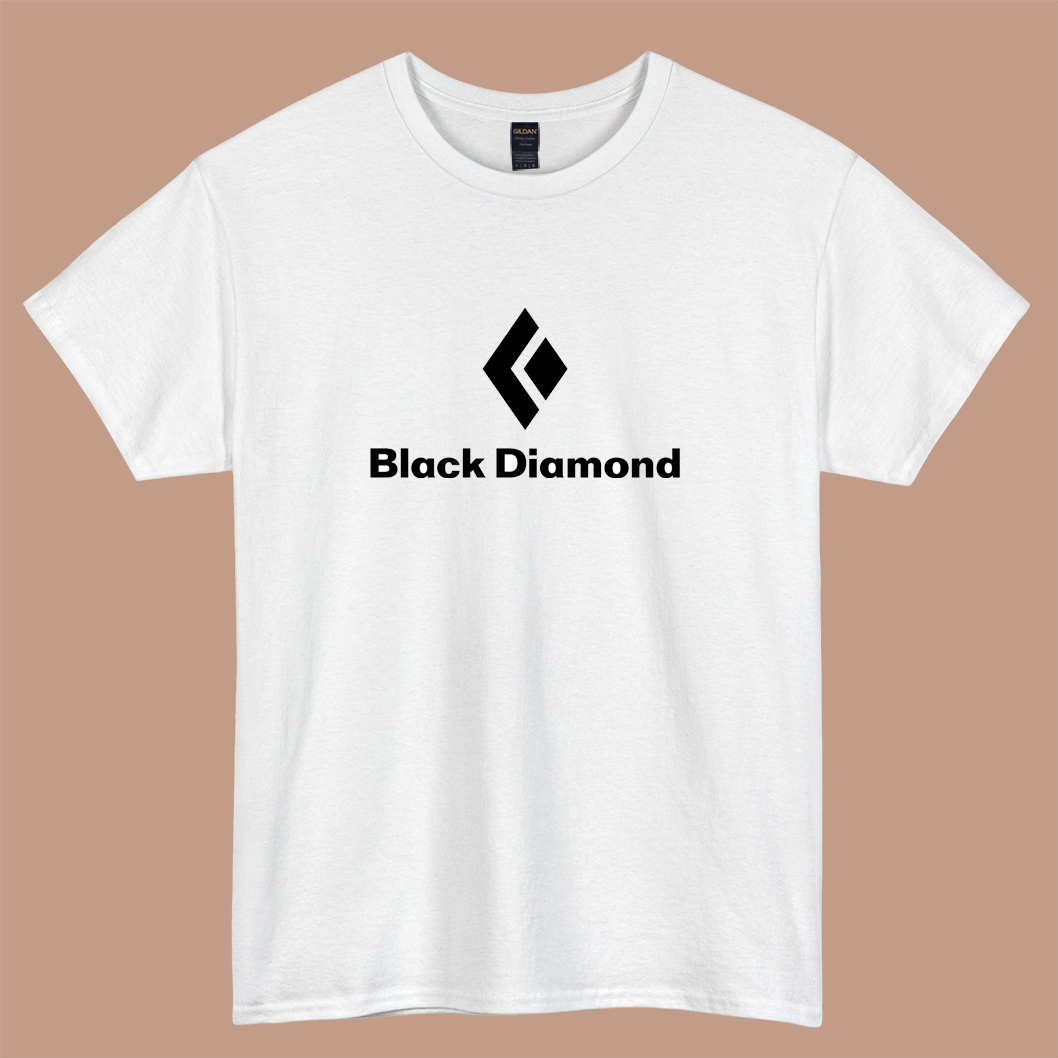 Black Diamond Logo short sleeve t shirt size S-3XL