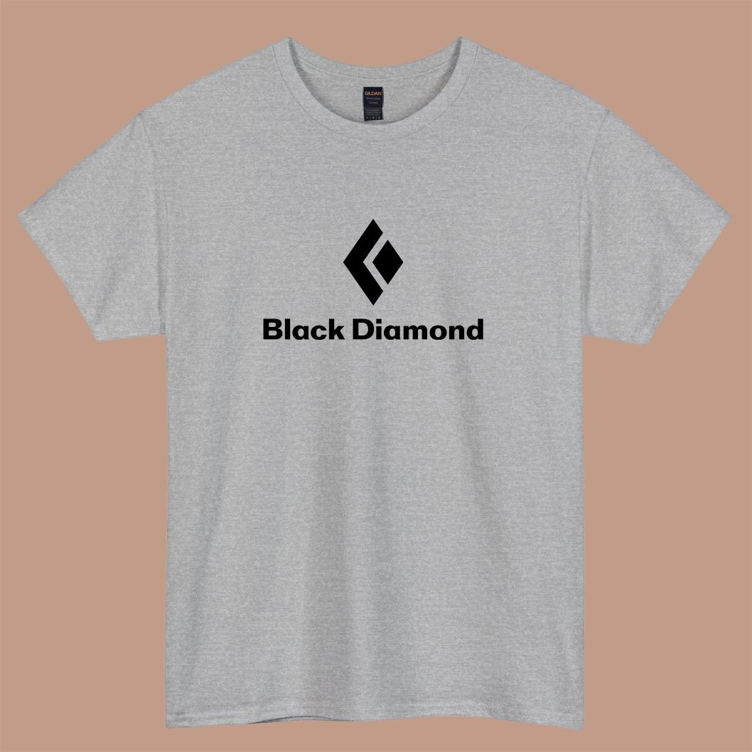 Black Diamond Logo short sleeve t shirt size S-3XL