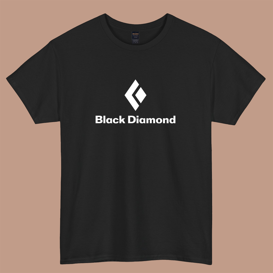 Black Diamond Logo short sleeve t shirt size S-3XL