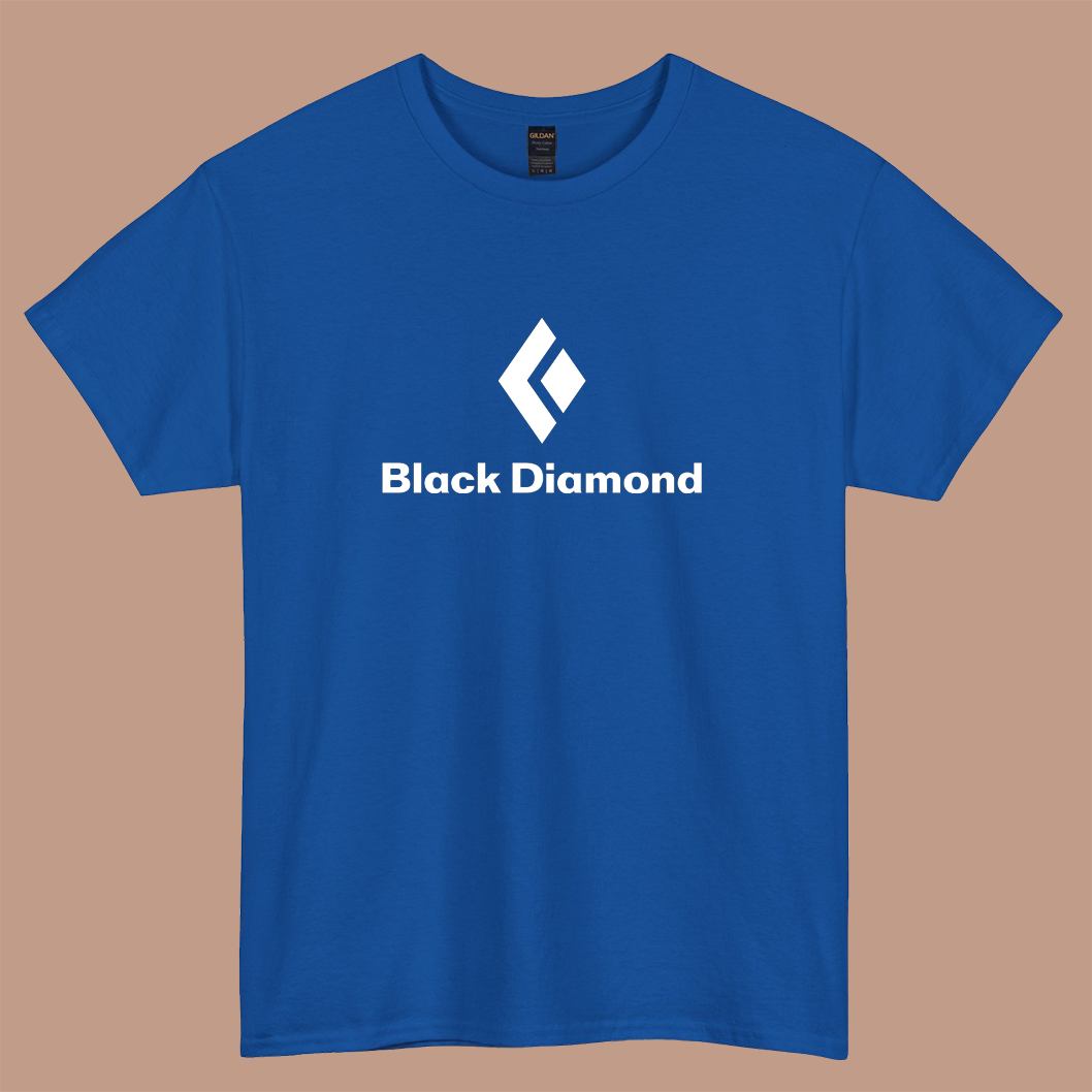 Black Diamond Logo short sleeve t shirt size S-3XL