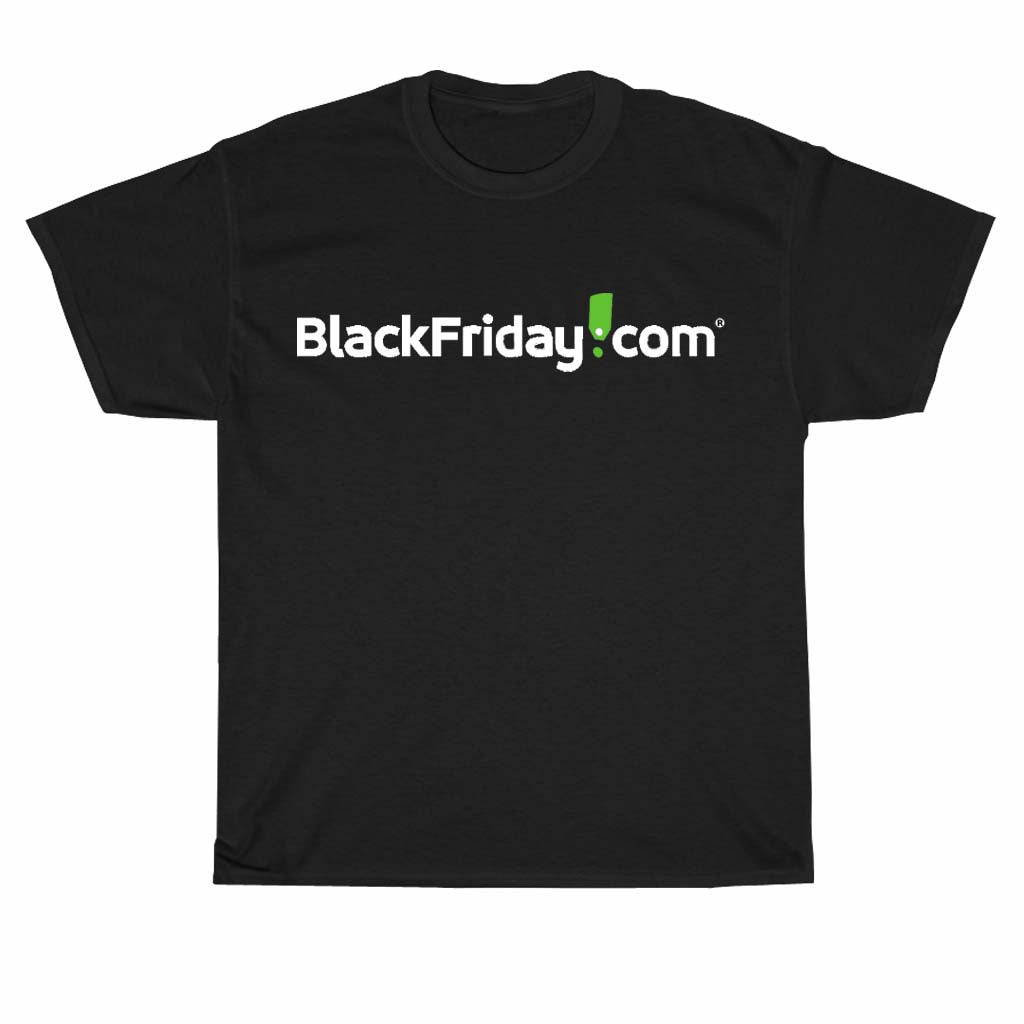 BlackFriday.com Logo Unisex Men's T Shirt Size S to 3XL