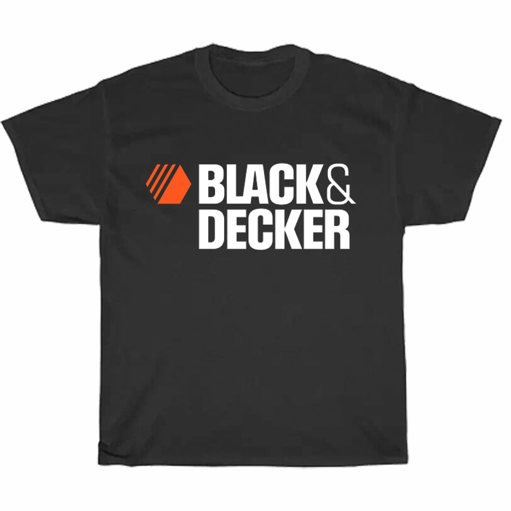 Black & Decker Logo Men's Unisex T Shirt Size S to 3XL