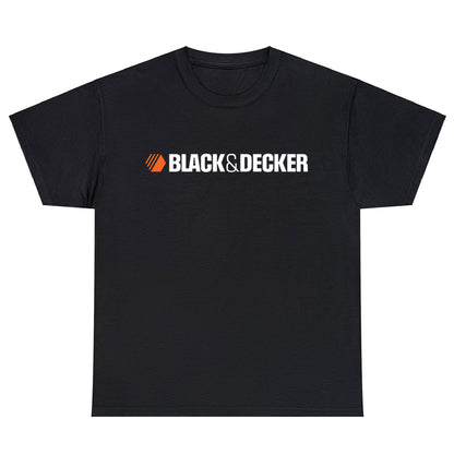 Black & Decker Company Logo Unisex Men's T Shirt Size S to 3XL