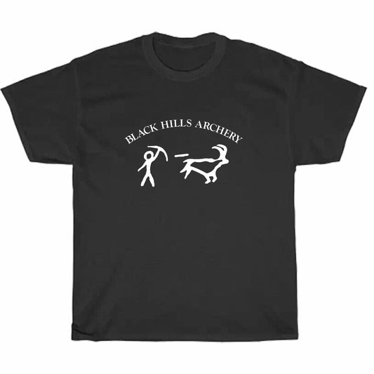 Black Hills Archery Logo Men's Unisex T Shirt Size S to 3XL